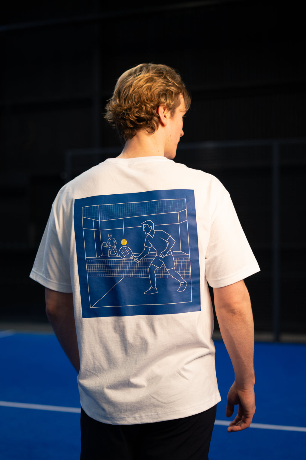 LGP white padel court