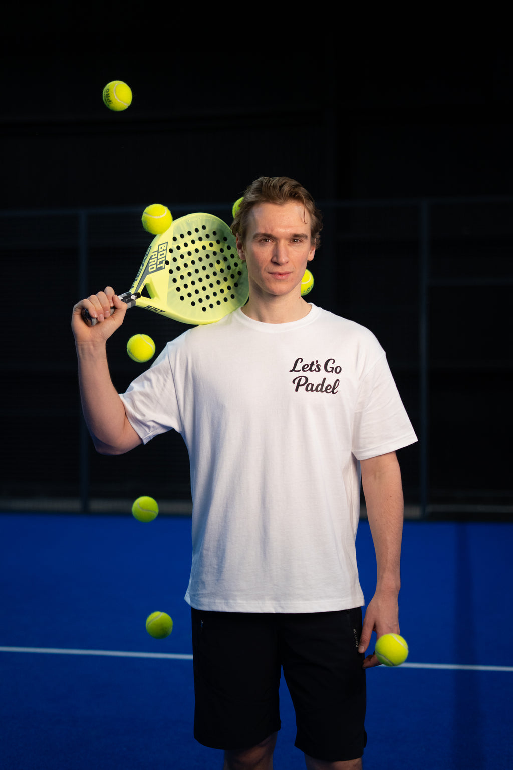 LGP white padel court