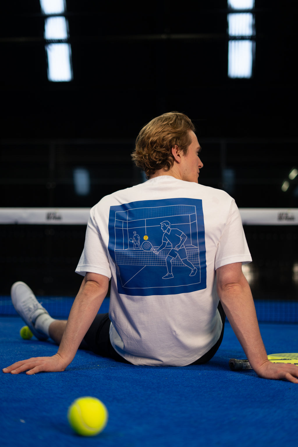 LGP white padel court