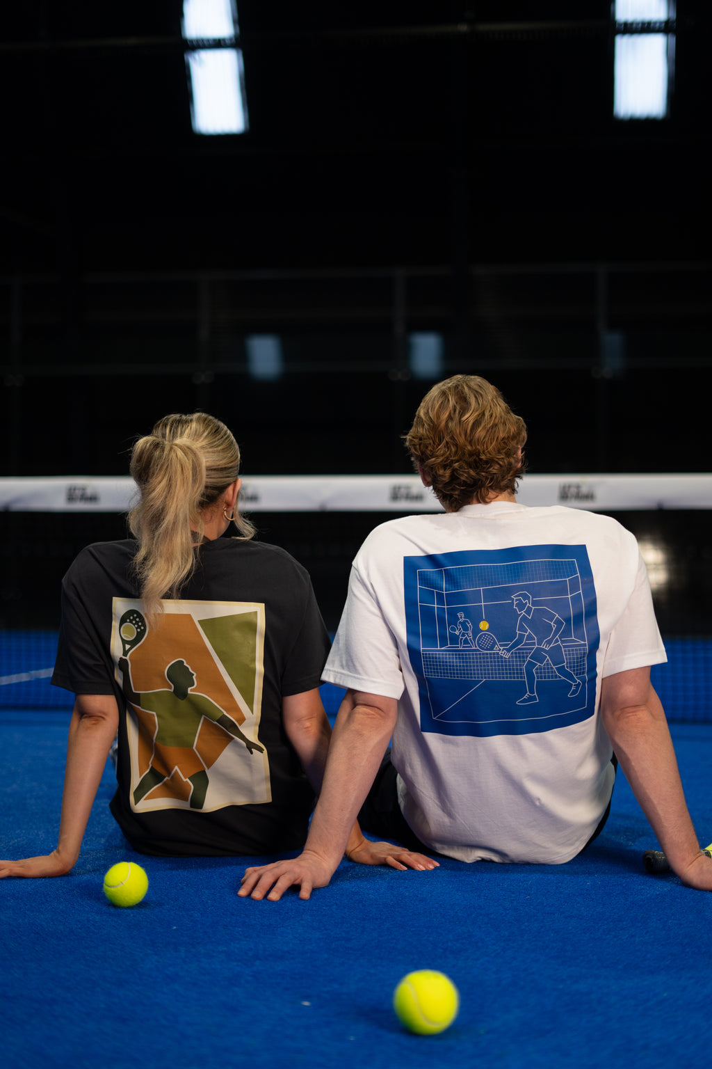 LGP white padel court