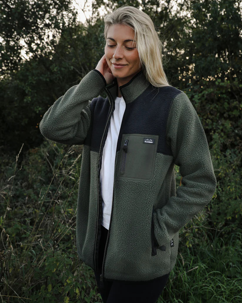 Full Zip Fleece | Bleubird